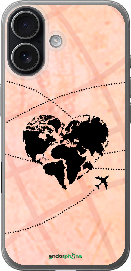 Силіконовий чехол Подорожуй для Apple iPhone 17 - 4607u-4031 изображение 