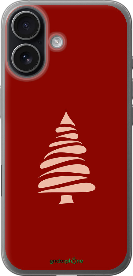 Силиконовый чехол Новогодний 15 для Apple iPhone 17 - 4628u-4031 изображение 