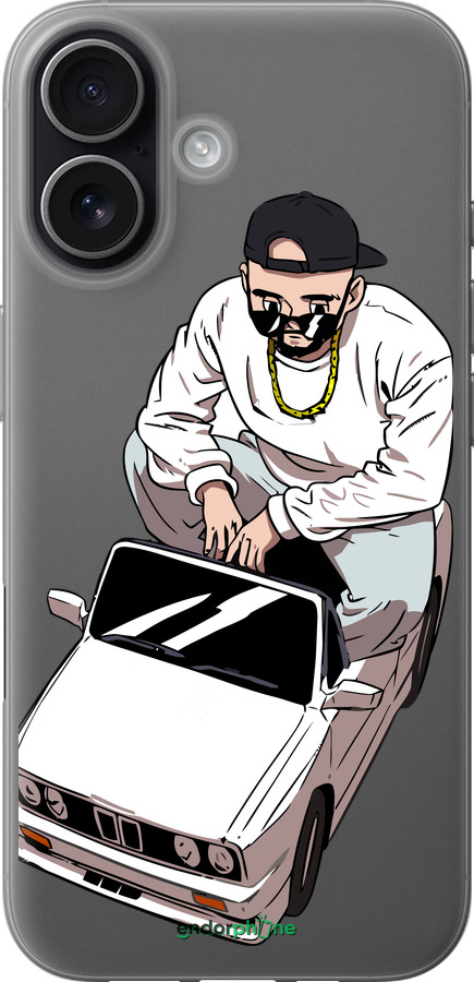 Силиконовый чехол Тачка для Apple iPhone 17 - 4663u-4031 изображение 