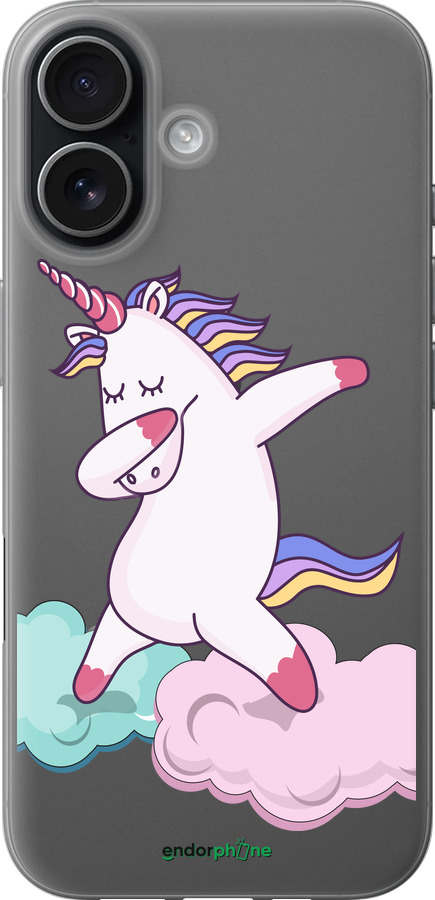 Силиконовый чехол Единорог для Apple iPhone 17 - 4702u-4031 изображение 