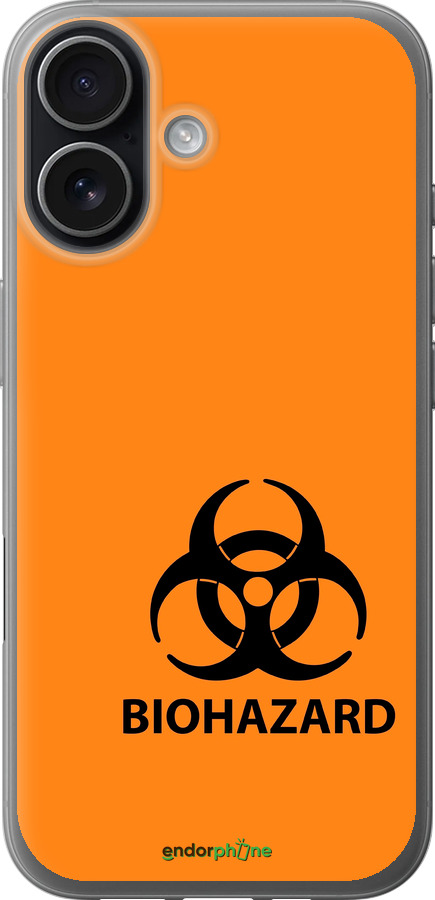 Силиконовый чехол biohazard 33 для Apple iPhone 17 - 4851u-4031 изображение 