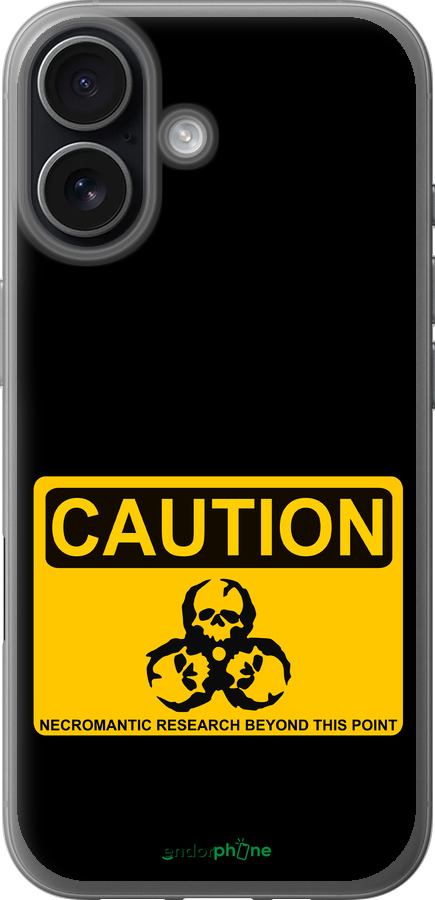 Силиконовый чехол biohazard 36 для Apple iPhone 17 - 4854u-4031 изображение 