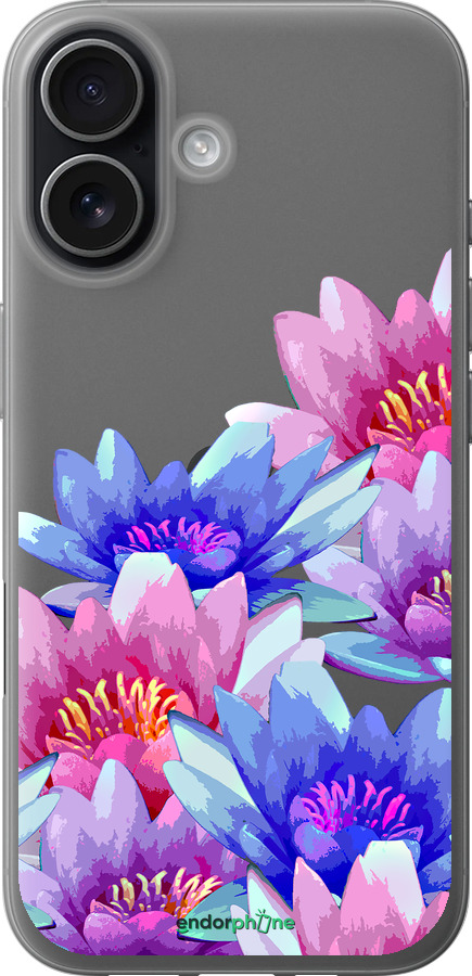 Силиконовый чехол Лотос для Apple iPhone 17 - 4862u-4031 изображение 