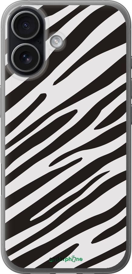 Силіконовий чехол Класична зебра для Apple iPhone 17 - 4874u-4031 изображение 