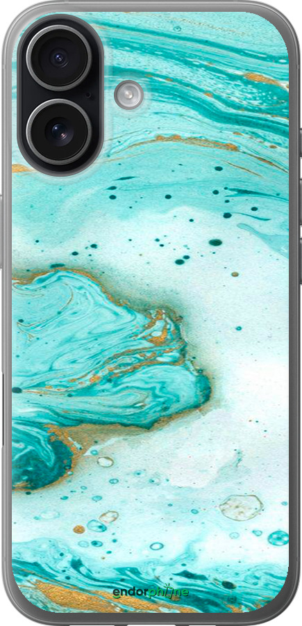 Силиконовый чехол Мраморный для Apple iPhone 17 - 4895u-4031 изображение 