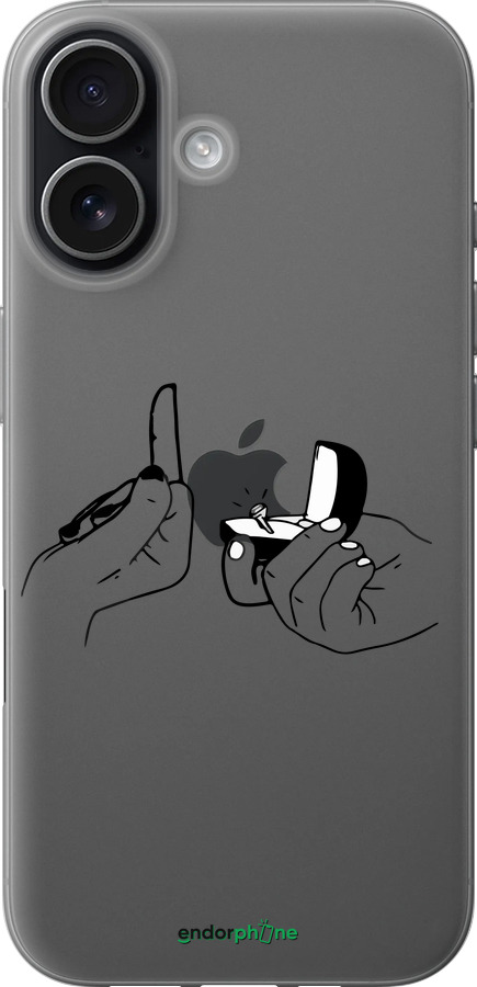 Силіконовий чехол Пропозиція для Apple iPhone 17 - 4898u-4031 изображение 