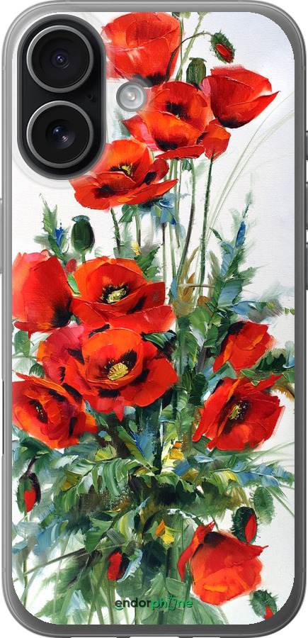 Силиконовый чехол Маки для Apple iPhone 17 - 523u-4031 изображение 