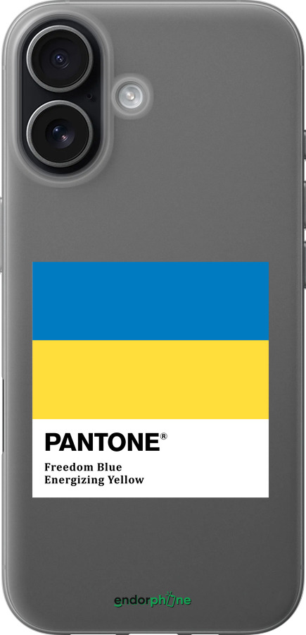 Силиконовый чехол Прапор Пантон для Apple iPhone 17 - 5275u-4031 изображение 