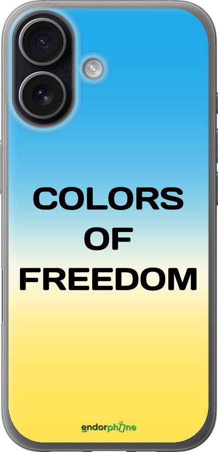 Силиконовый чехол Colors of Freedom для Apple iPhone 17 - 5453u-4031 изображение 