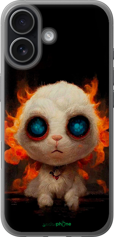 Силіконовий чехол Бавовнятко для Apple iPhone 17 - 5466u-4031 изображение 