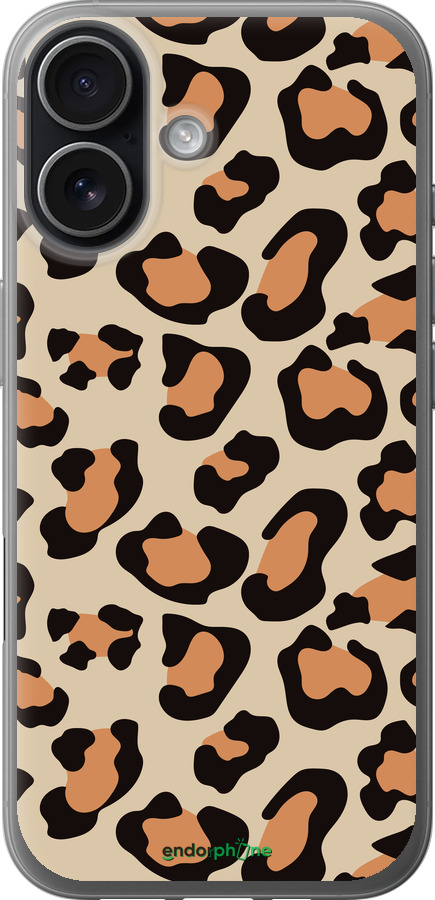 Силиконовый чехол Пятна леопарда v2 для Apple iPhone 17 - 5496u-4031 изображение 