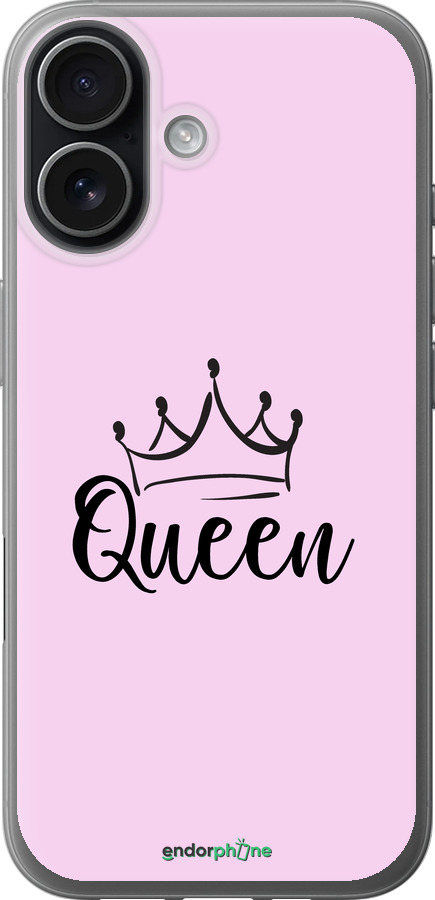 Силиконовый чехол Queen & King для неё для Apple iPhone 17 - 5520u-4031 изображение 