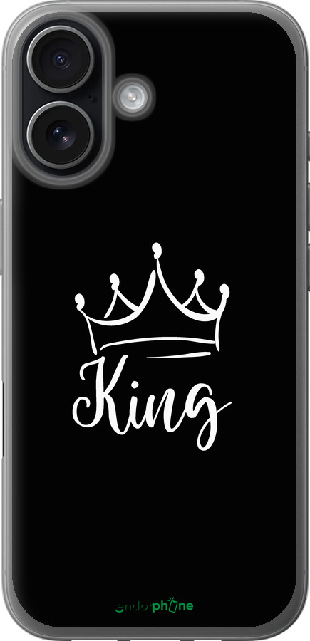 Силиконовый чехол Queen & King для него для Apple iPhone 17 - 5521u-4031 изображение 