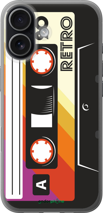 Силиконовый чехол Кассета с90 v4 для Apple iPhone 17 - 5532u-4031 изображение 