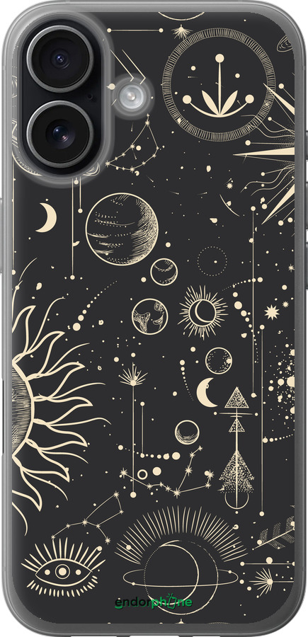 Силіконовий чехол Фаза місяця для Apple iPhone 17 - 5605u-4031 изображение 