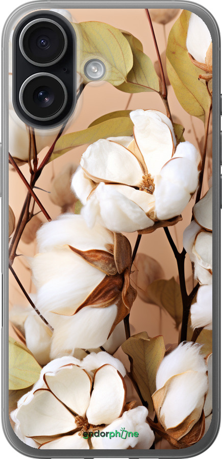 Силиконовый чехол Хлопок для Apple iPhone 17 - 5665u-4031 изображение 