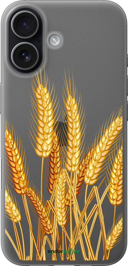Силиконовый чехол Колоски пшеници для Apple iPhone 17 - 5866u-4031 изображение 
