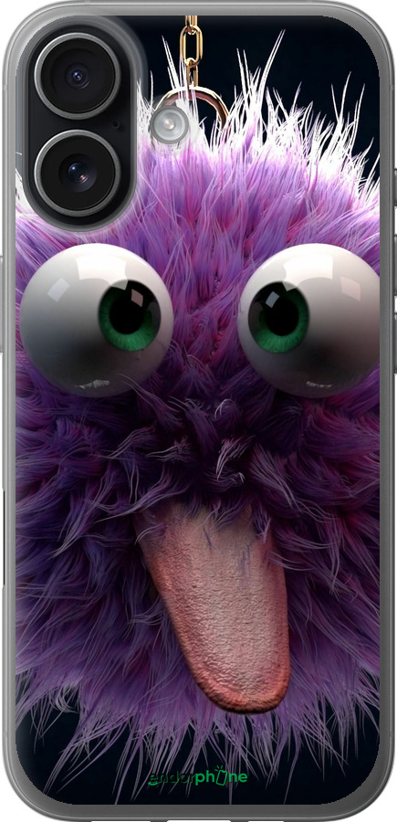 Силиконовый чехол Пушистик для Apple iPhone 17 - 6017u-4031 изображение 