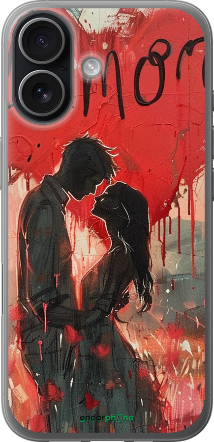 Силіконовий чехол Amore для Apple iPhone 17 - 6047u-4031 изображение 