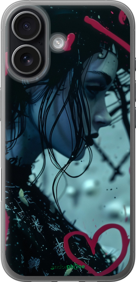 Силиконовый чехол XO Love v2 для Apple iPhone 17 - 6057u-4031 изображение 