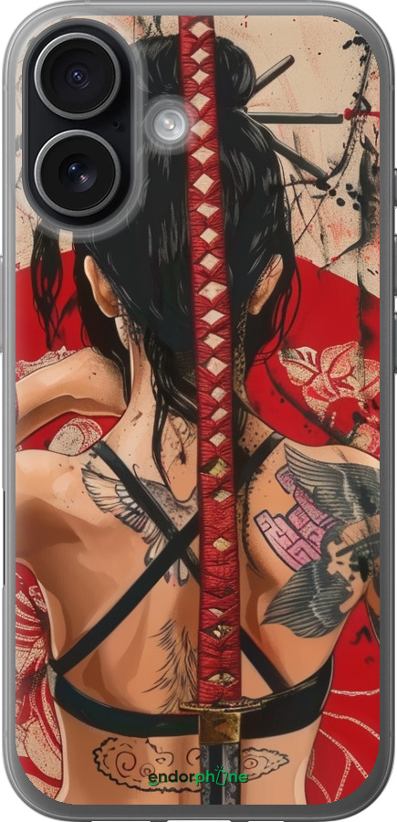 Силіконовий чехол Таємниця катани для Apple iPhone 17 - 6074u-4031 изображение 