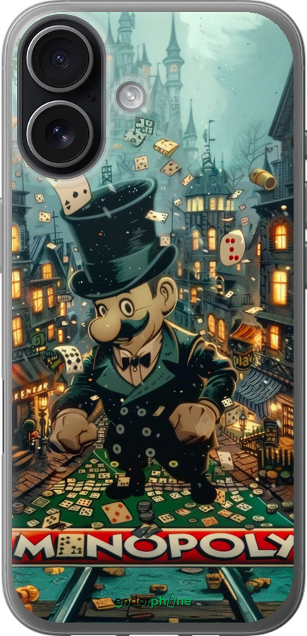 Силиконовый чехол Сказочный Monopoly для Apple iPhone 17 - 6086u-4031 изображение 