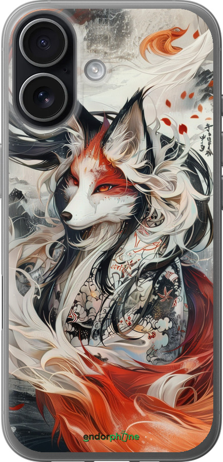 Силіконовий чехол Дух кицуне для Apple iPhone 17 - 6107u-4031 изображение 