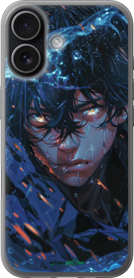 Силиконовый чехол Satoru Gojou для Apple iPhone 17 - 6128u-4031 изображение 