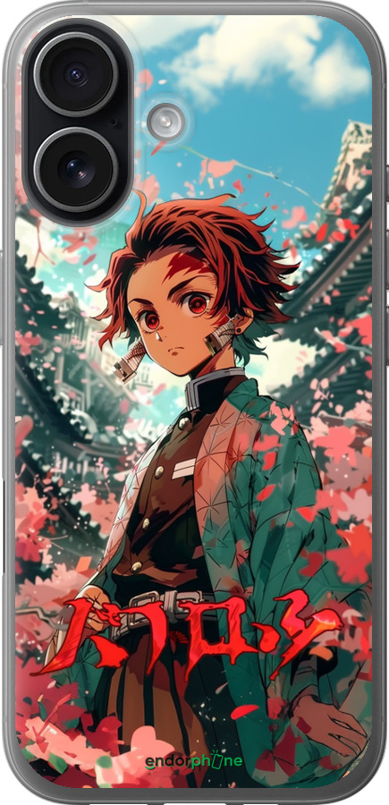 Силіконовий чехол Tanjiro Kamado для Apple iPhone 17 - 6132u-4031 изображение 