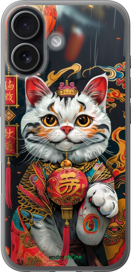 Силіконовий чехол China Cat v2 для Apple iPhone 17 - 6135u-4031 изображение 