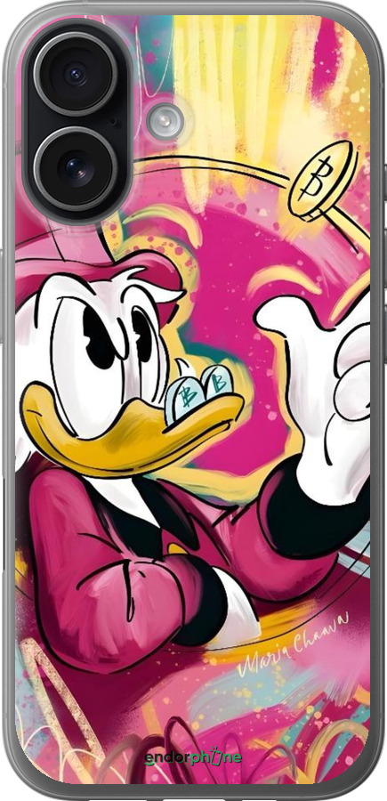 Силіконовий чехол Скрудж для Apple iPhone 17 - 6283u-4031 изображение 