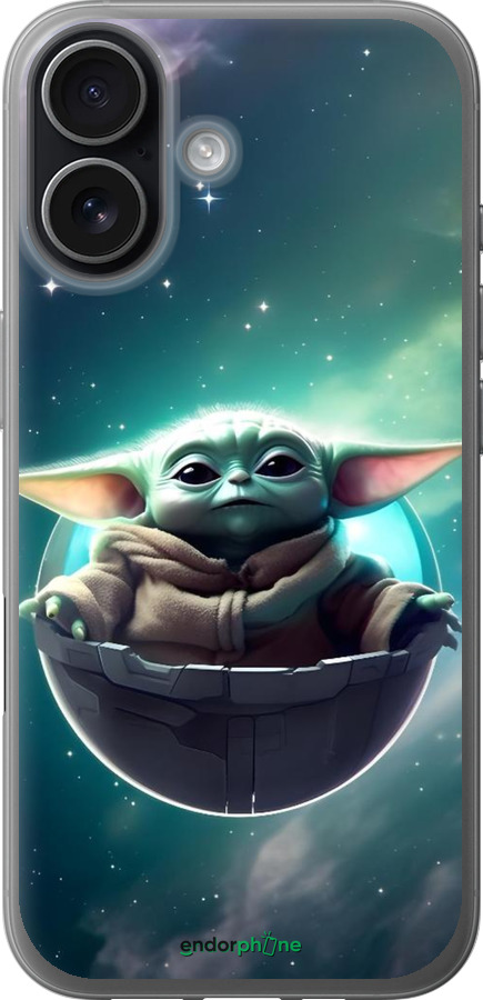 Силиконовый чехол Малышь йода для Apple iPhone 17 - 6294u-4031 изображение 