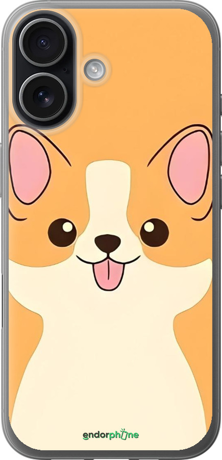 Силиконовый чехол Милый пес для Apple iPhone 17 - 6296u-4031 изображение 