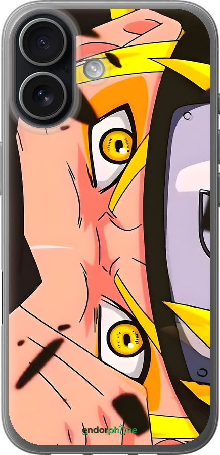 Силиконовый чехол Наруто 2 для Apple iPhone 17 - 6297u-4031 изображение 