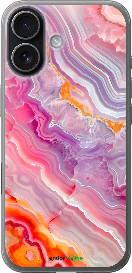 Силіконовий чехол Мрамор 2 для Apple iPhone 17 - 6307u-4031 изображение 