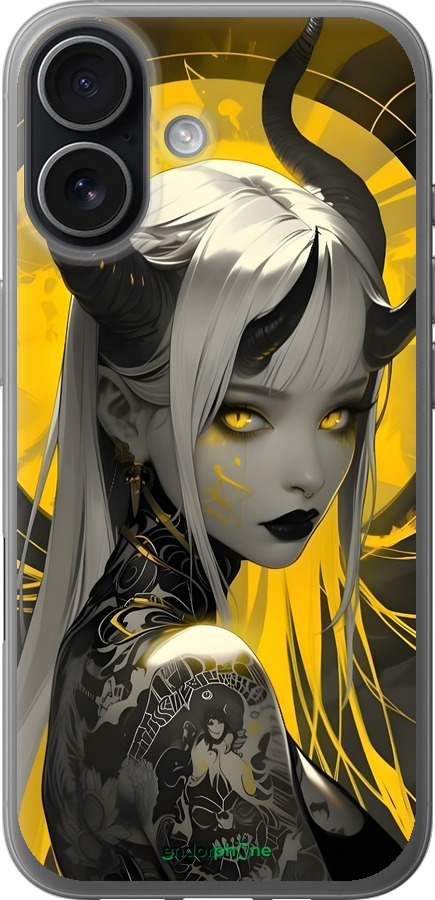 Силіконовий чехол Аніме демон 2 для Apple iPhone 17 - 6309u-4031 изображение 