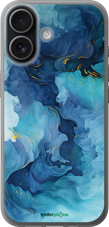 Силіконовий чехол Акварель для Apple iPhone 17 - 6320u-4031 изображение 