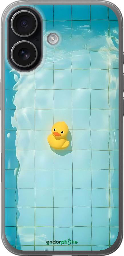 Силиконовый чехол Утенок для Apple iPhone 17 - 6323u-4031 изображение 