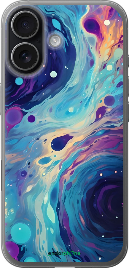 Силиконовый чехол Арт акварель для Apple iPhone 17 - 6329u-4031 изображение 