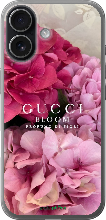 Силиконовый чехол Гучи для Apple iPhone 17 - 6341u-4031 изображение 