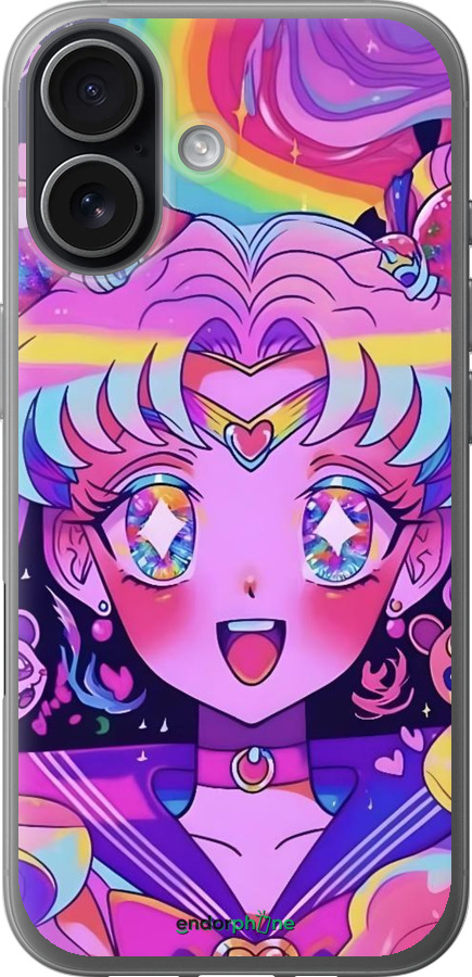 Силіконовий чехол Сейлор Мун 3 для Apple iPhone 17 - 6352u-4031 изображение 