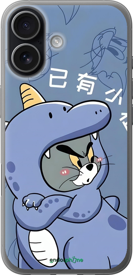 Силиконовый чехол Том и джерри 1 для Apple iPhone 17 - 6358u-4031 изображение 