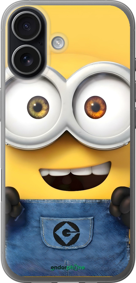 Силиконовый чехол Миньон для Apple iPhone 17 - 6389u-4031 изображение 