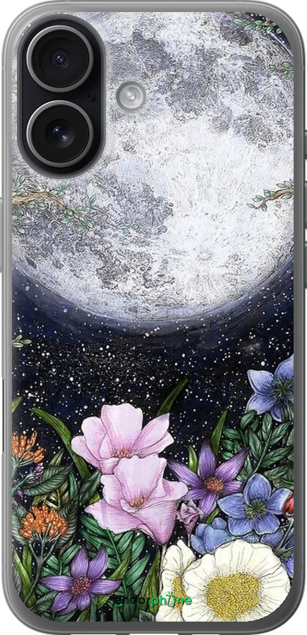 Силиконовый чехол Полночь в саду II для Apple iPhone 17 - 6424u-4031 изображение 