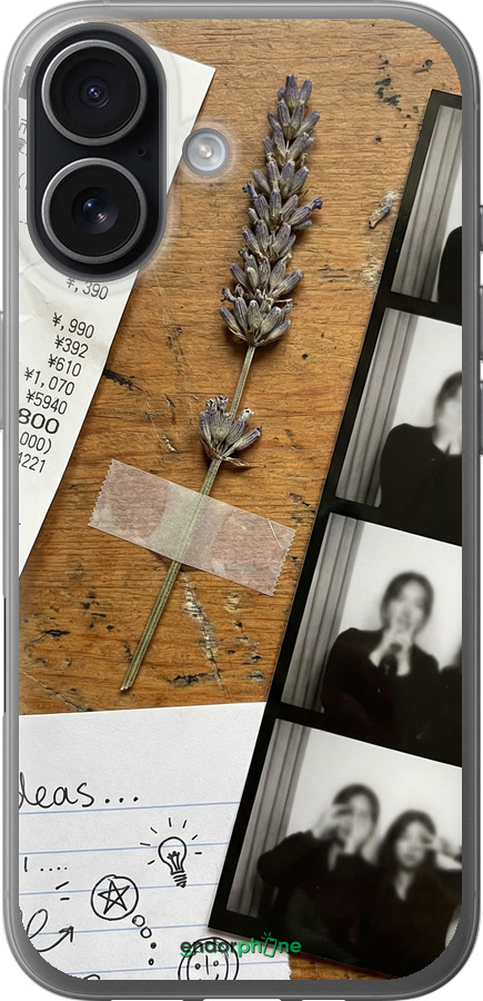 Силиконовый чехол Aesthetic Scrapbook Collage для Apple iPhone 17 - 6773u-4031 изображение 