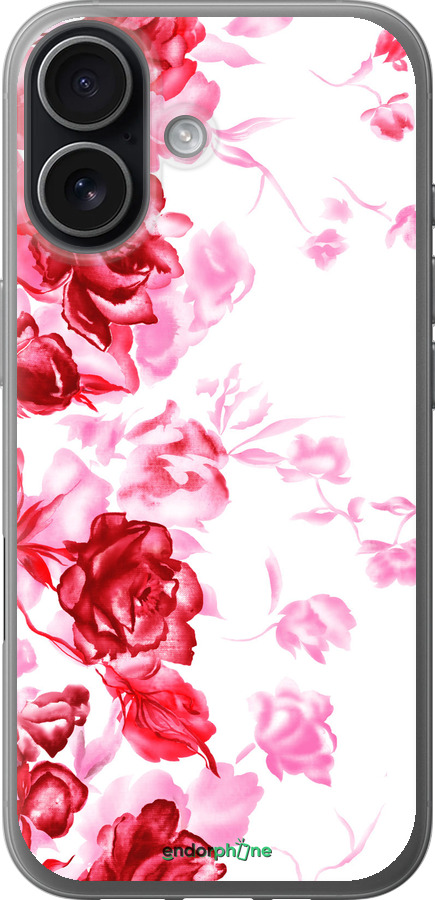 Силіконовий чехол Намальовані троянди для Apple iPhone 17 - 724u-4031 изображение 