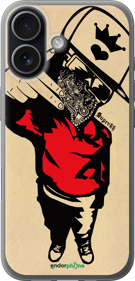 Силиконовый чехол Swag. Super для Apple iPhone 17 - 808u-4031 изображение 