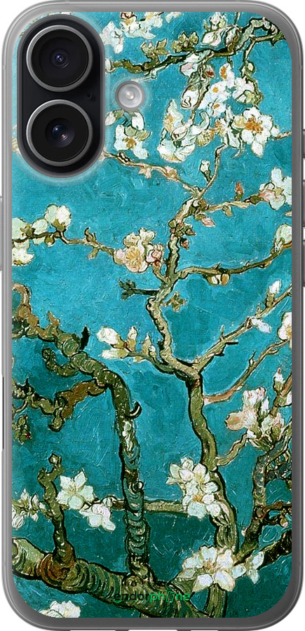 Силиконовый чехол Винсент Ван Гог. Сакура для Apple iPhone 17 - 841u-4031 изображение 