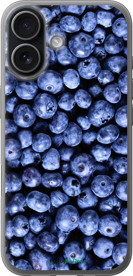 Силиконовый чехол Черника для Apple iPhone 17 - 851u-4031 изображение 