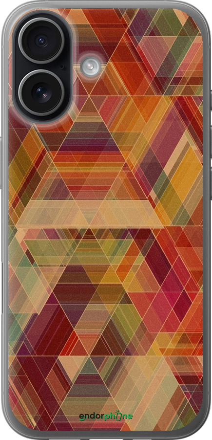 Силиконовый чехол Геометрический узор для Apple iPhone 17 - 904u-4031 изображение 